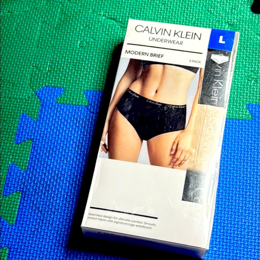 NWT Calvin Klein Black Underwear Pack